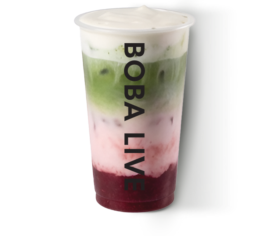 Strawberry Matcha Cloud