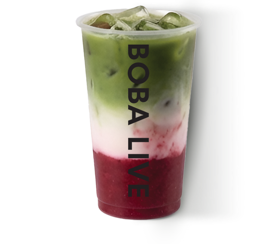 Raspberry Matcha